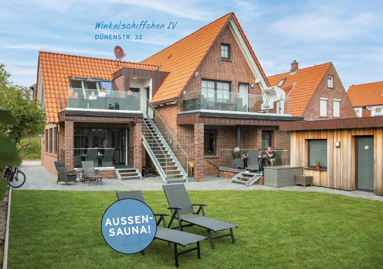 Winkelschiffchen IV Mit Sauna Юст Екстер'єр фото